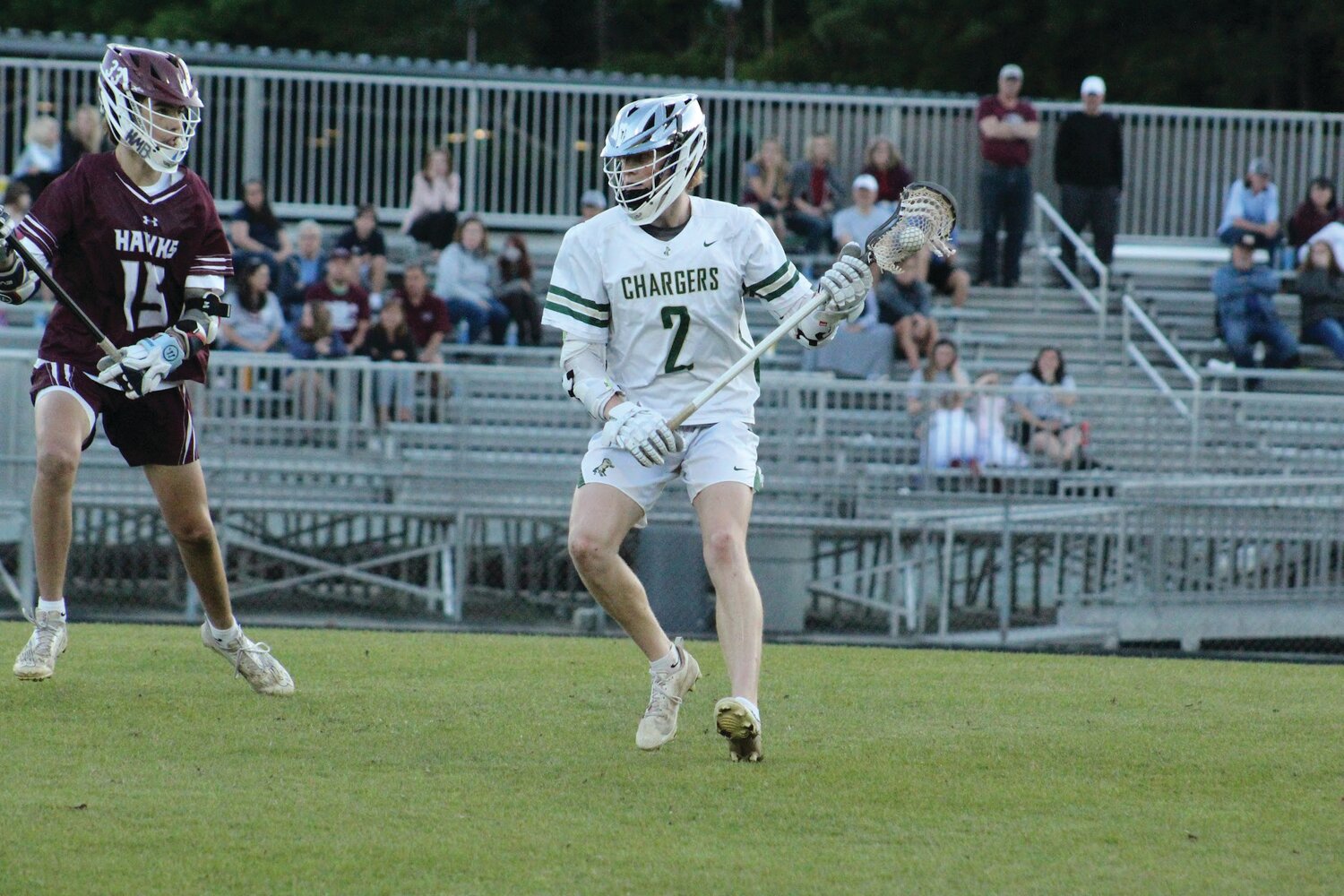 Northood senior Will Smith (2) had three goals and four assists in a 15-2 win over Seaforth last Friday.